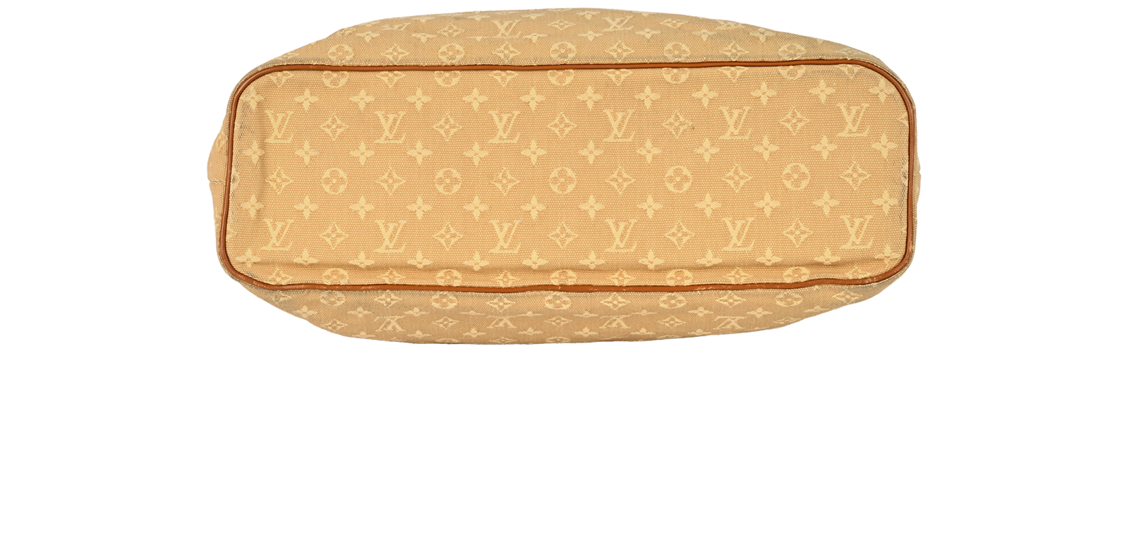 Lucille GM Mini Lin, &pound;430, Handbags, Beige/Brown, Canvas, Top view